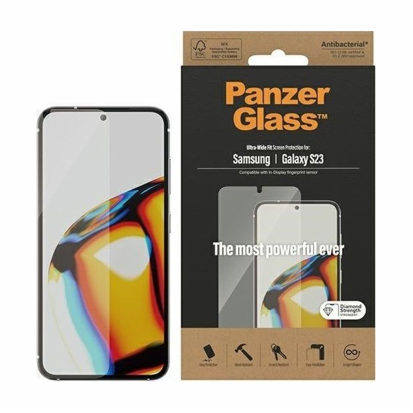 Ultra široký fit Samsung S23 S23 S911 Tempered Glass