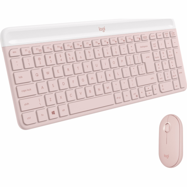 Logitech Slim Wireless Combo MK470 - Klávesnice a sada my...