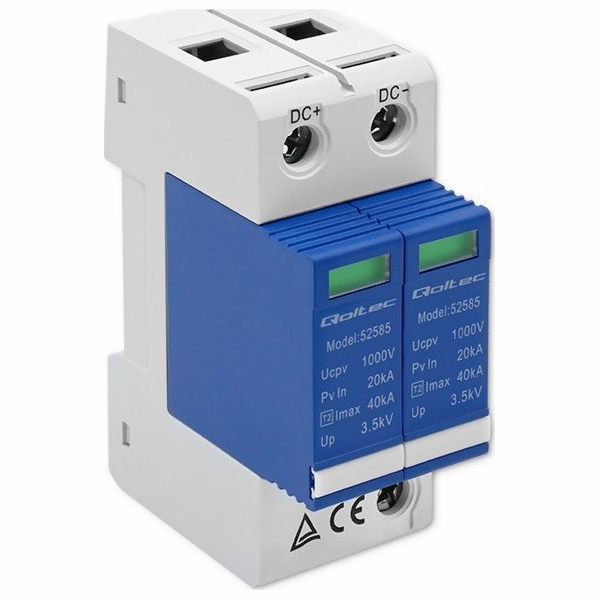 Omezovač přepětí DC 2p | 1000V | T2 | B+c
