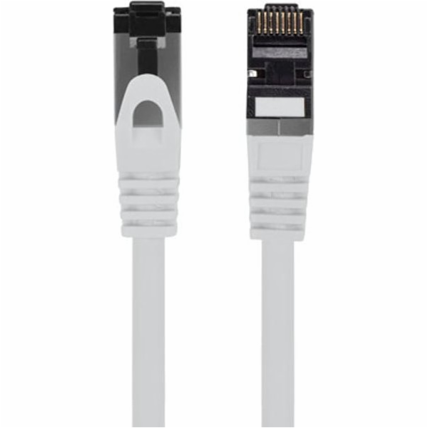 Patchcord Cat. 8.1 s/ftp lszh cu 0,5 m fluke prošel šedou