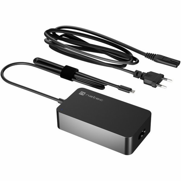 Nabíječka Natec GRAYLING 45W USB-C pro notebooky, tablety...