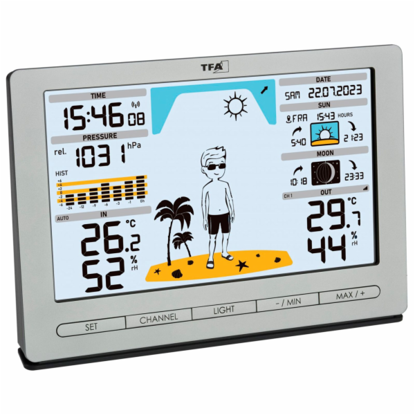 TFA 35.1097.54 silber METEO JACK Meteostanice