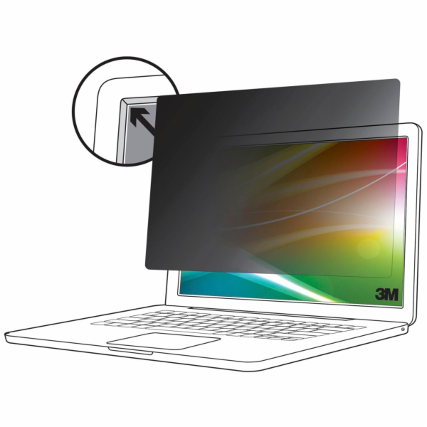 3M BP125W9B               16:9  12,5" Bright Screen ...
