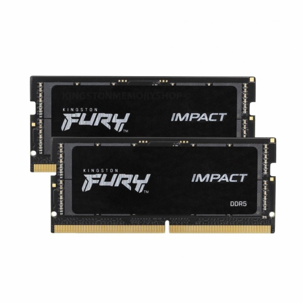 Kingston FURY Impact - DDR5 - sada - 32 GB: 2 x 16 GB - S...
