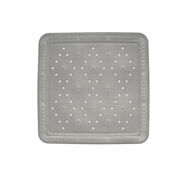 Sprchová podložka KRETA PVC šedá 55x55cm KL-22368