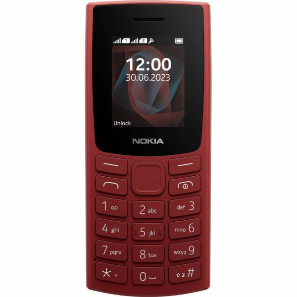 Nokia 105 2023 DualSIM PL Mobilní telefon červený