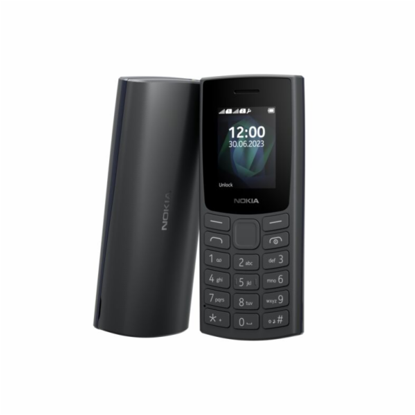 Nokia 105 Dual SIM, 2G, černá (2023), (CZ, SK, HU)
