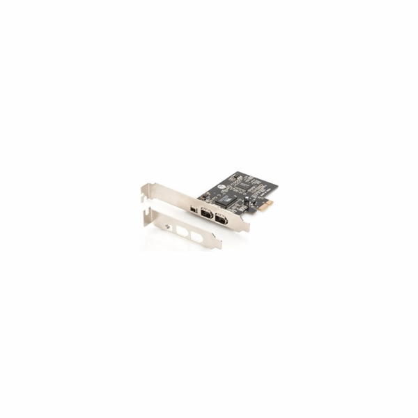 DIGITUS PCI Express Card, Firewire 1394a (2+1 porty)