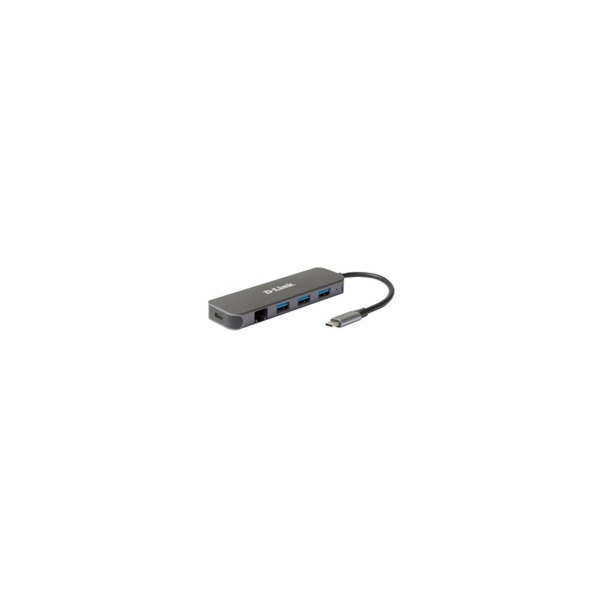 D-Link DUB-2334 USB-C Hub with Gigabit Ethernet and 3x US...