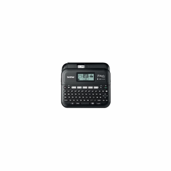 BROTHER tiskárna štítků PT-D460BTVP, 18mm pásky, USB, kuf...
