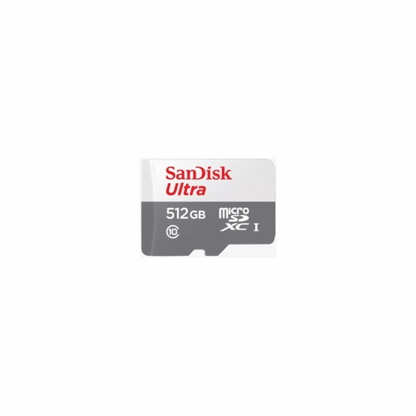 Sandisk MicroSDXC karta 512GB Ultra (100MB/s, Class 10 UH...