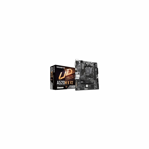 GIGABYTE MB Sc AM4 A520M K V2, AMD A520M, 2xDDR4, 1xHDMI,...