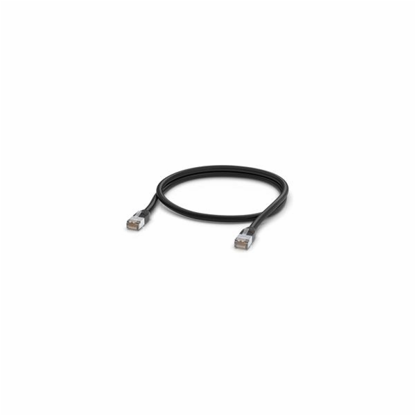 Ubiquiti Patch kabel, venkovní, STP, Cat.5e, 1m, černá