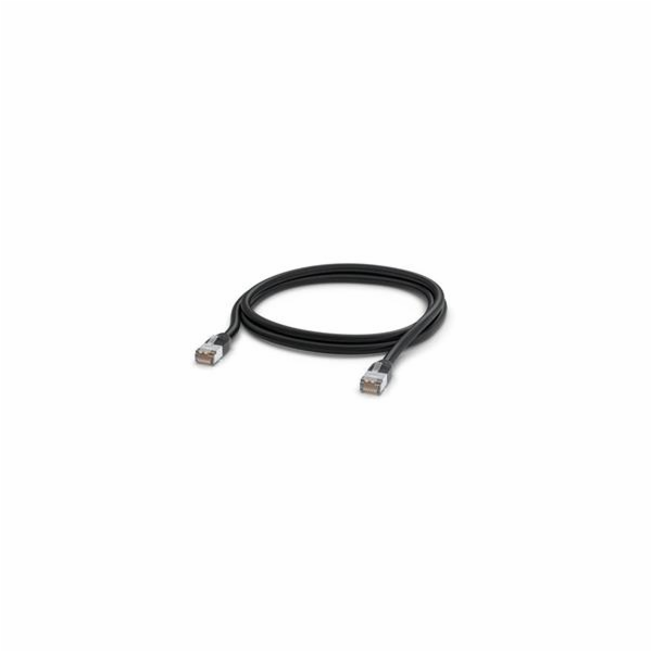 Ubiquiti Patch kabel, venkovní, STP, Cat.5e, 2m, černá