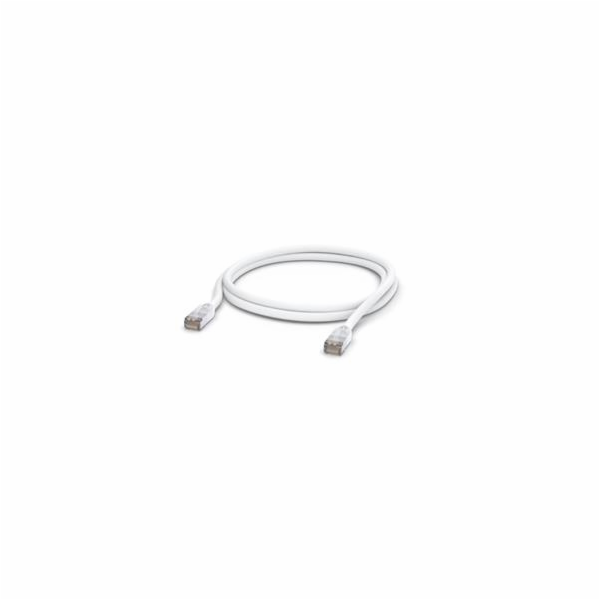 Ubiquiti Patch kabel, venkovní, STP, Cat.5e, 2m, bílá