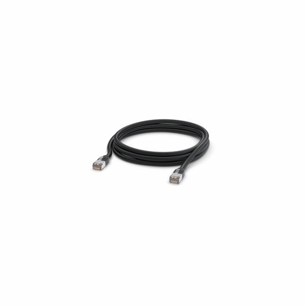 Ubiquiti Patch kabel, venkovní, STP, Cat.5e, 3m, černá