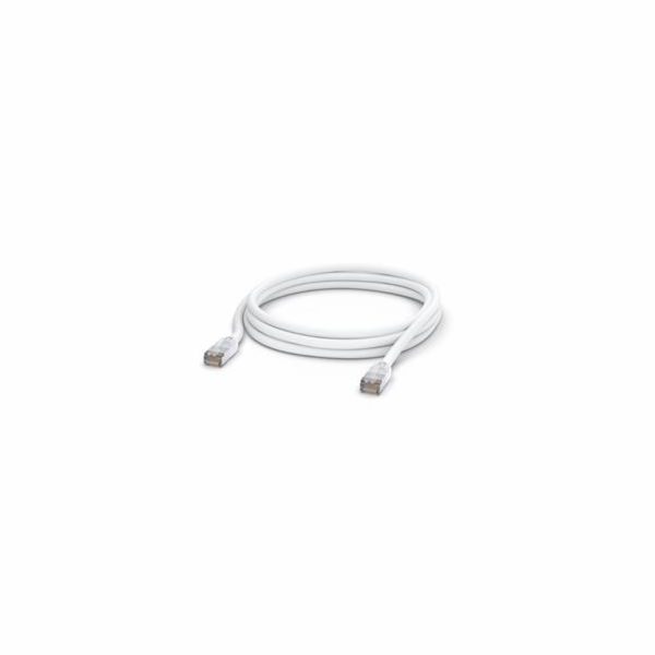 Ubiquiti Patch kabel, venkovní, STP, Cat.5e, 3m, bílá