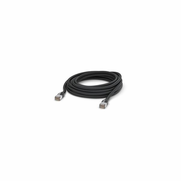 Ubiquiti Patch kabel, venkovní, STP, Cat.5e, 8m, černá