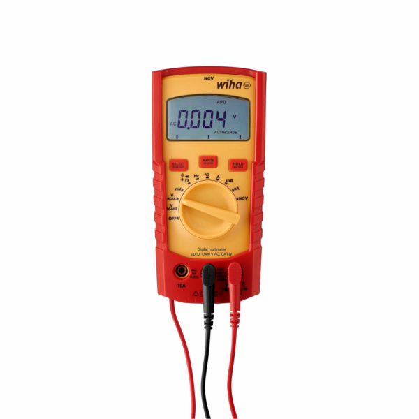 Wiha Digitales Multimeter 45215, bis 1.000 V AC, CAT IV, ...