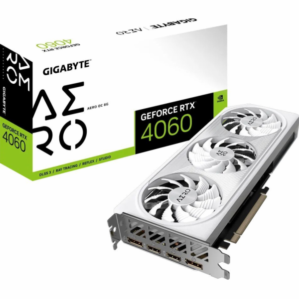Gigabyte GeForce RTX 4060 AERO/OC/8GB/GDDR6