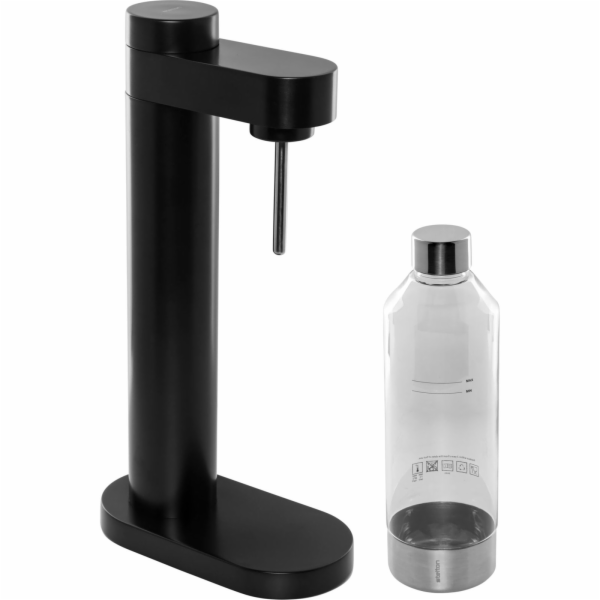 Černá metalíza Stelton Brus Carbonator