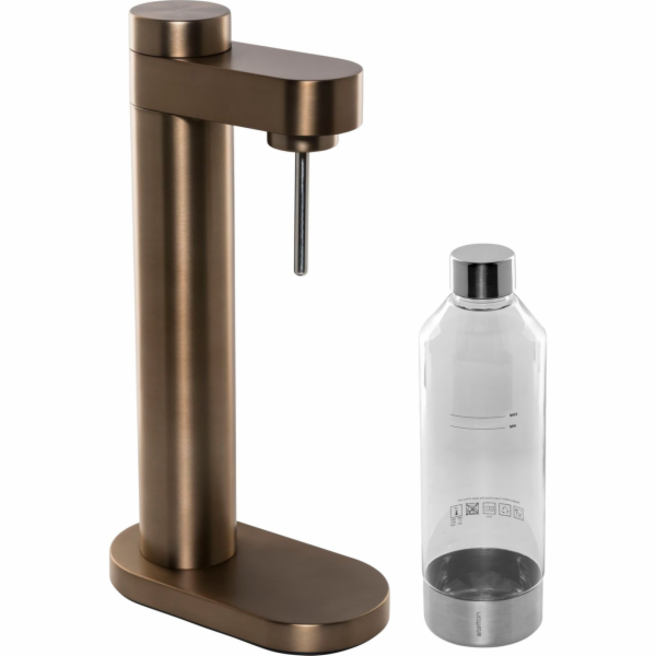 Stelton Brus Carbonator tmavě hnědá metalíza