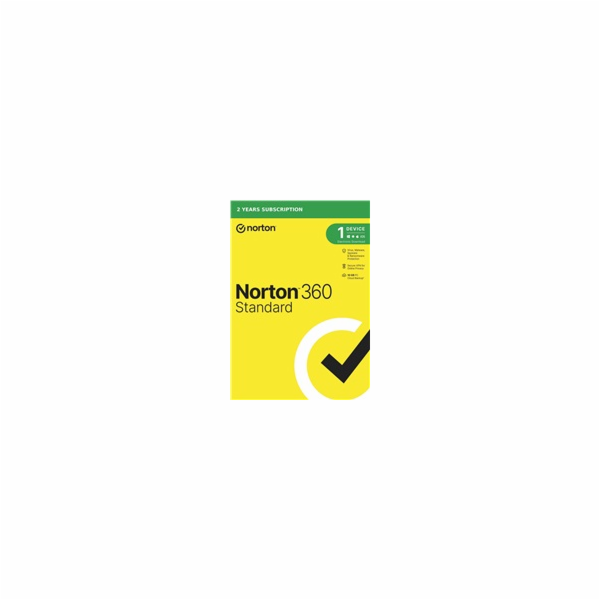 NORTON 360 STANDARD 10GB + VPN 1 uživatel pro 1 zařízení ...
