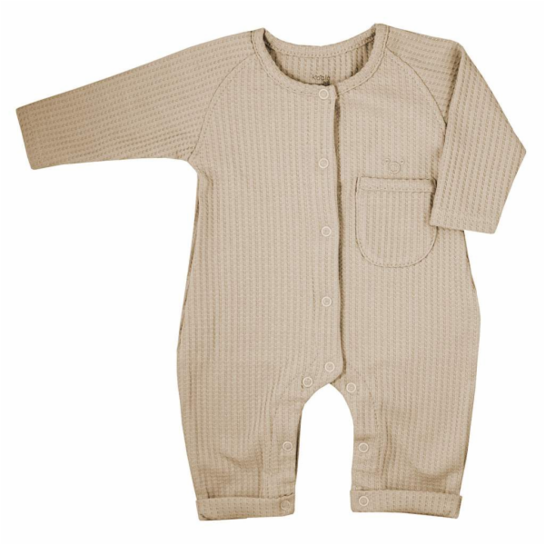 Kojenecký overal Koala Bello beige Vel.68 (4-6m)