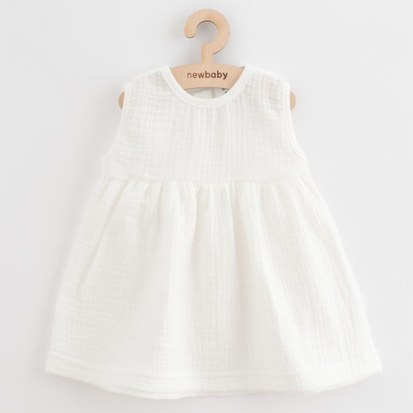 Kojenecké mušelínové šaty New Baby Elizabeth Vel.86 (12-18m)