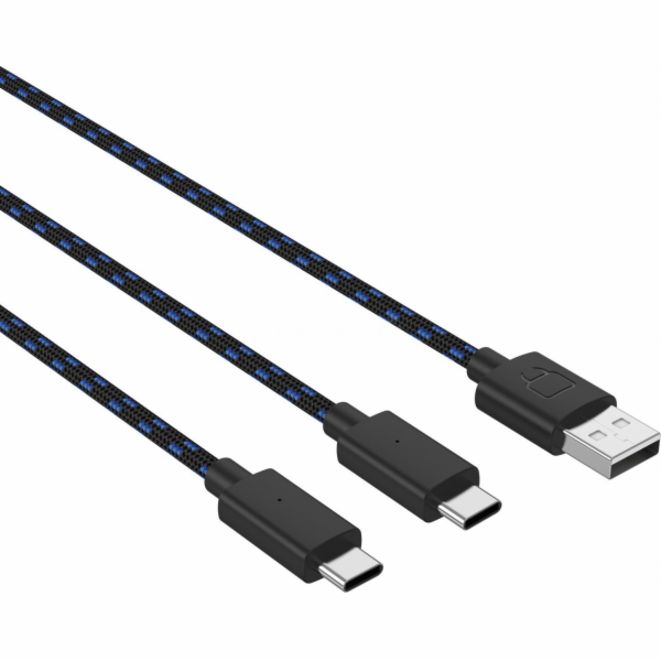 VENOM VS5002 Dual Play & Charge 3 meter Type-C cable