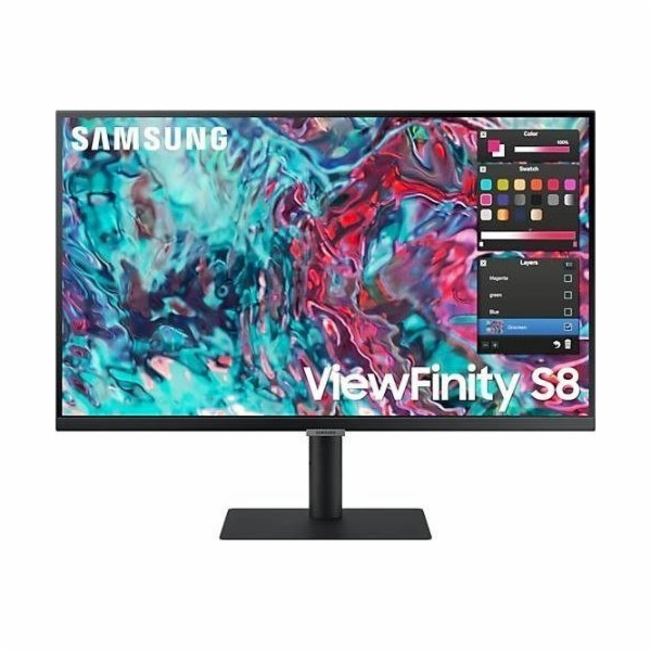 SAMSUNG ViewFinity S8 S27B800TGU, LED monitor