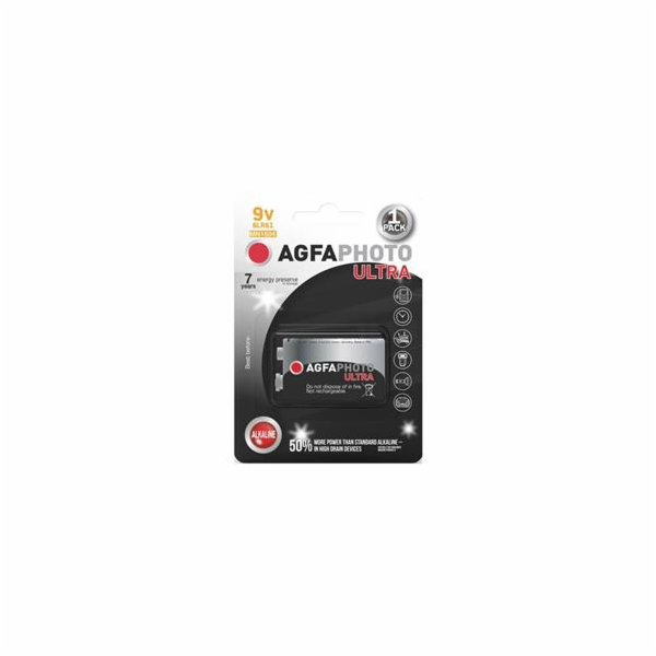 AgfaPhoto Baterie 6LR61 1 ks.