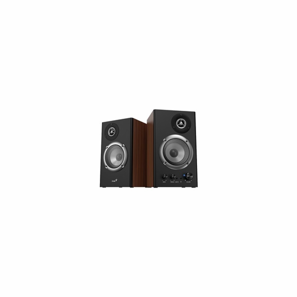 GENIUS repro SP-HF1200B, 2.0, 36W, dřevěné, černá-hnědá