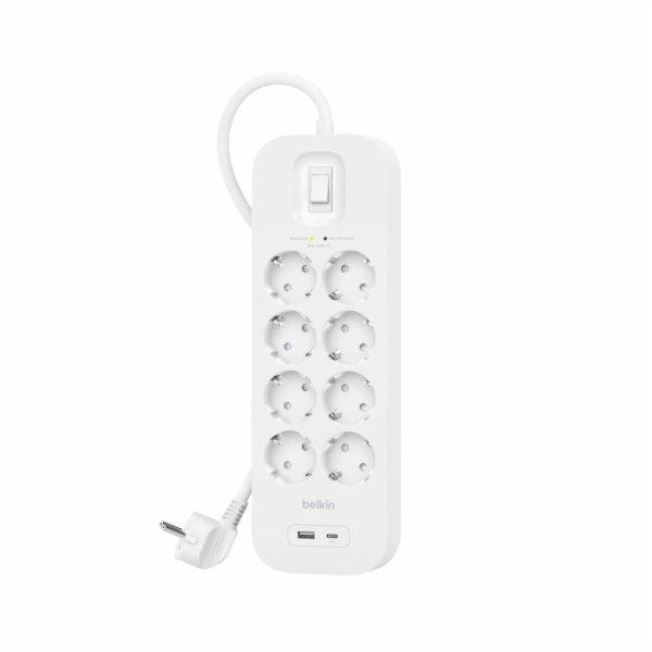 Belkin Surge Socket 8-fold, USB-A+C, 900J.SRB003VF2M