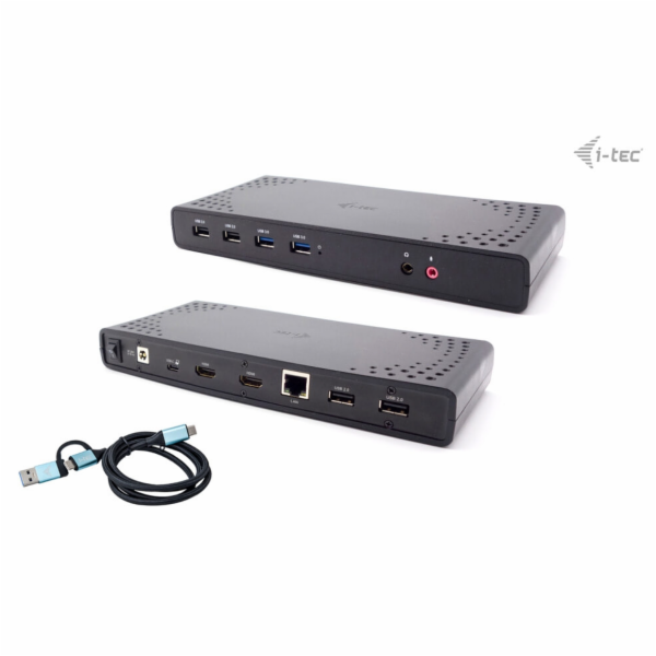 i-tec USB 3.0/USB-C/Thunderbolt, 2x HDMI Docking Station,...