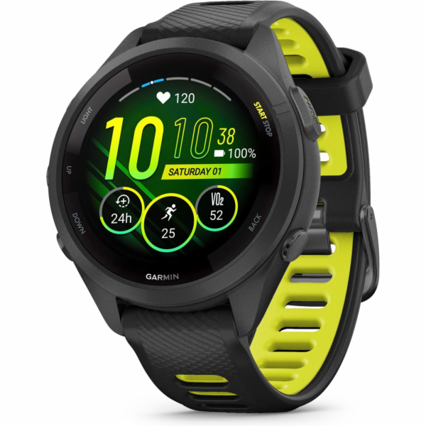 Chytré hodinky Garmin Forerunner 265S, černé