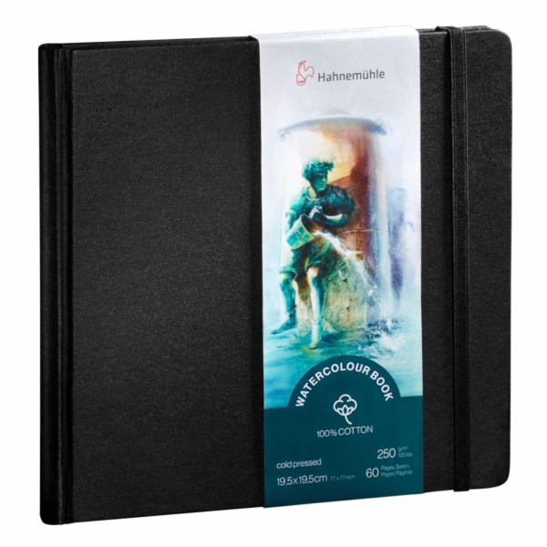 Hahnemühle Watercolour Book 250g 100% Cotton 19,5x19,5cm ...