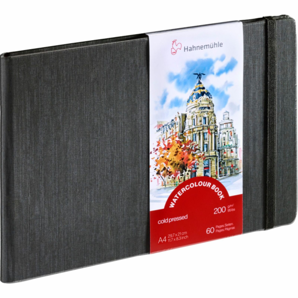 Hahnemühle Watercolour Book A 4 Landscape format 60 pages...