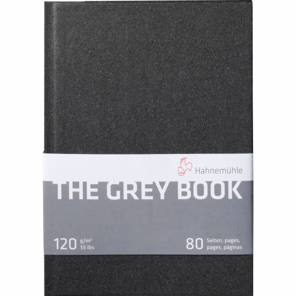 Hahnemühle The Grey Book A 5 Sketchbook 80 Pages 120 g