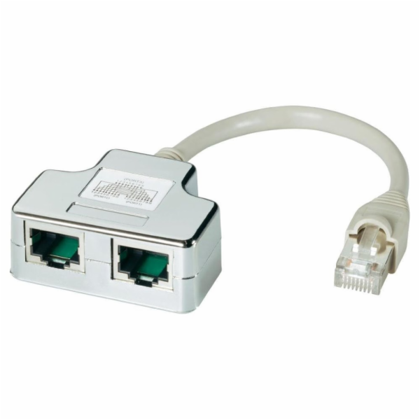 RJ45 Y-Adapter, nestíněný, UTP rozdvojka