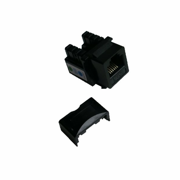 DATACOM Keystone UTP RJ12 Cat3 (DUAL) černý