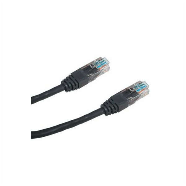 DATACOM Patch cord UTP Cat6    1m      černý