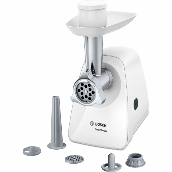 Bosch MFW2520W mlýnek na maso 1500 W Nerezová ocel, Bílá