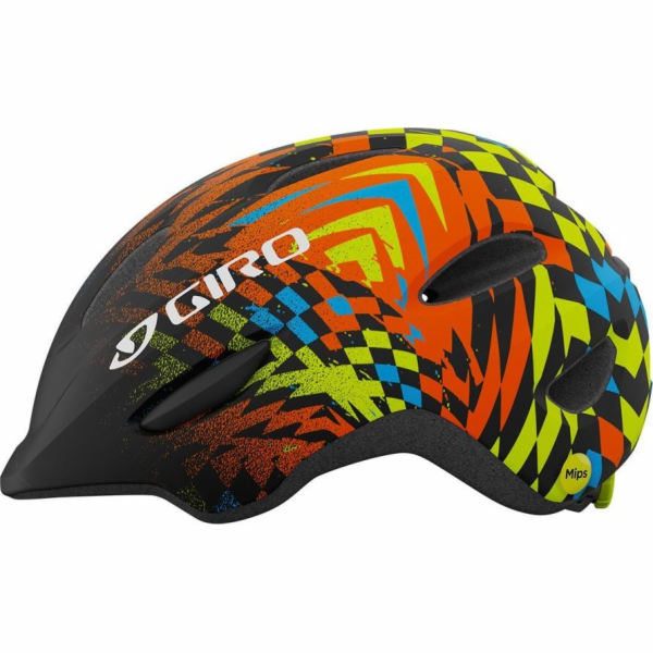 Dětská helma Giro Giro Scamp Matte Black Check Fade Velik...