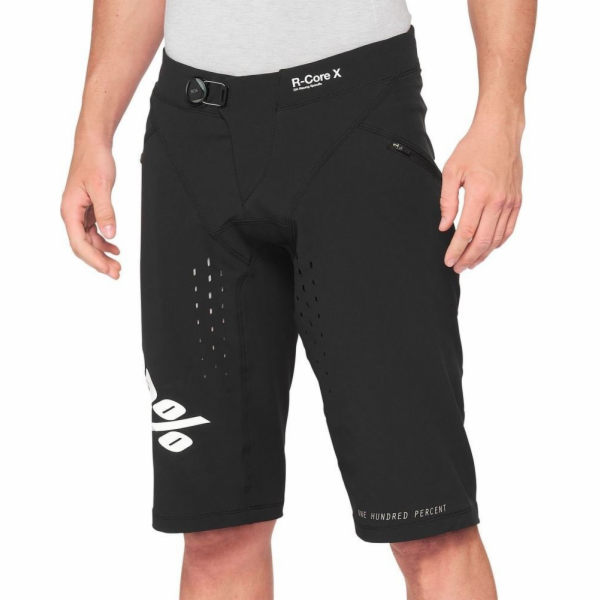 100% Szorty 100% R-CORE X Shorts black roz.30 (44 EUR) (N...