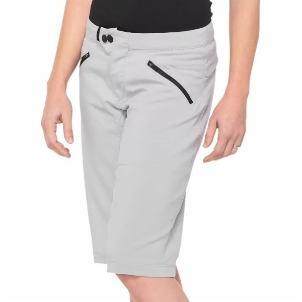 100% Szorty damskie 100% RIDECAMP Womens Shorts grey roz....