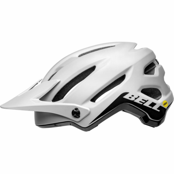 Bell Fask MTB Bell 4fortly Matte Gloss White Black Veliko...