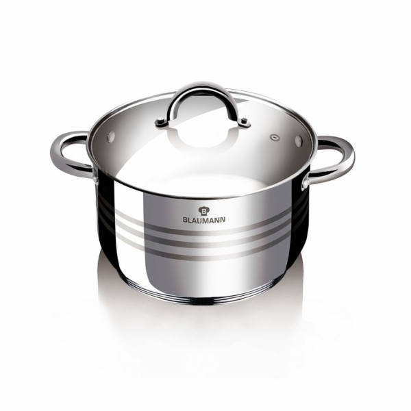 Hrnec s poklicí nerez 22 cm Gourmet Line BL-1009