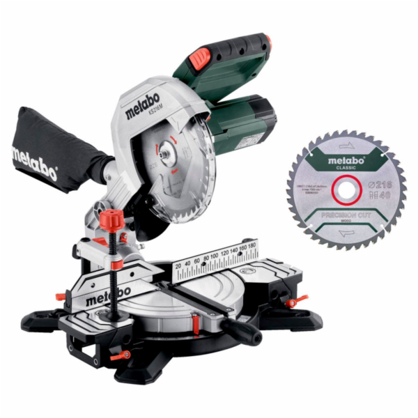 Metabo Set KS 216 M + Sägeblatt