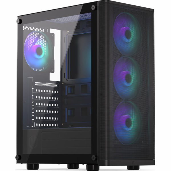 Endorfy skříň Ventum 200 ARGB / 4x120mm PWM ARGB fan / 2x...